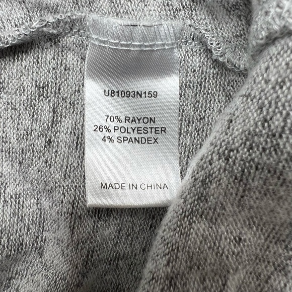 Lemon Tart Womens Small Gray Super Soft Lightweight Comfy Knit Hoodie - Picture 10 of 11